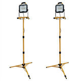 10,000 Lumen USB/AC LED Tripod Work Light – Portable High-Output Lighting