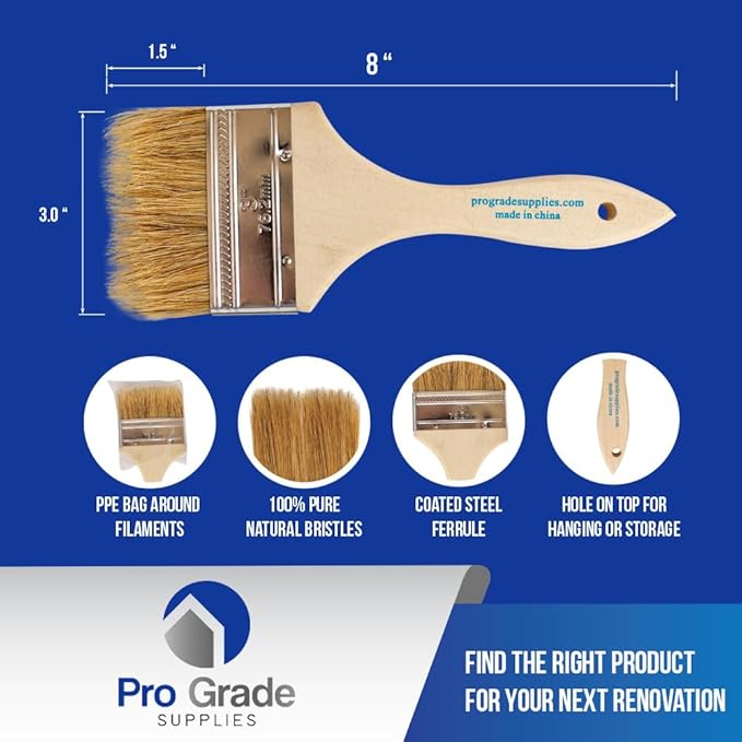 Paint Brush - 3 Inch Chip Brush ANE Coatings