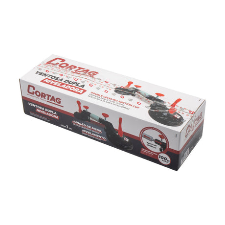 Straight Tile Gap Regulator – Double Leveling Suction Cup Cortag