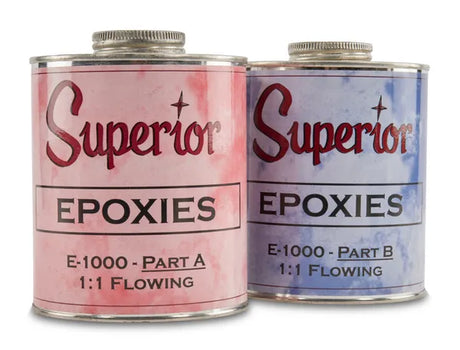 Superior Epoxy E-1000 & E-1010 200-25020-13 Superior Stone Products Flowing: 2-Gallons (1-Part A / 1-Part B)
