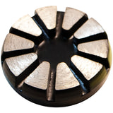 WS DIAMOND 10 SEGMENT ROUND 3" 115173 Diamond Products 16/20 - Black - Hard