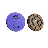 3 Inch Hybrid Polishing Pads 75 RMH 100 Diamond Tool Store 100 Metal/Resin