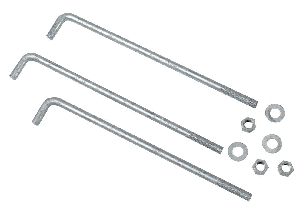 Import Galvanized Anchor Bolt - Box of 50 Mutual Industries