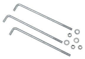Import Galvanized Anchor Bolt - Box of 50 Mutual Industries
