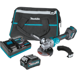 XGT 40V max XGT Brushless Cordless 4‑1/2” / 5" Angle Grinder Kit Makita