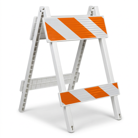 Barricade w/Reflective - Type 1 - Pallet of 50 Barricades Mutual Industries
