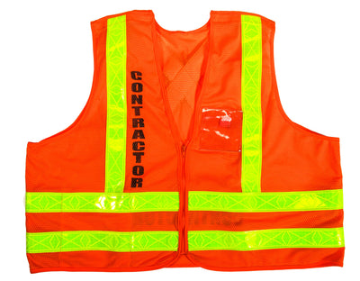 NYNJ Transit Authority Med Contractor Vest (12 Count) Mutual Industries
