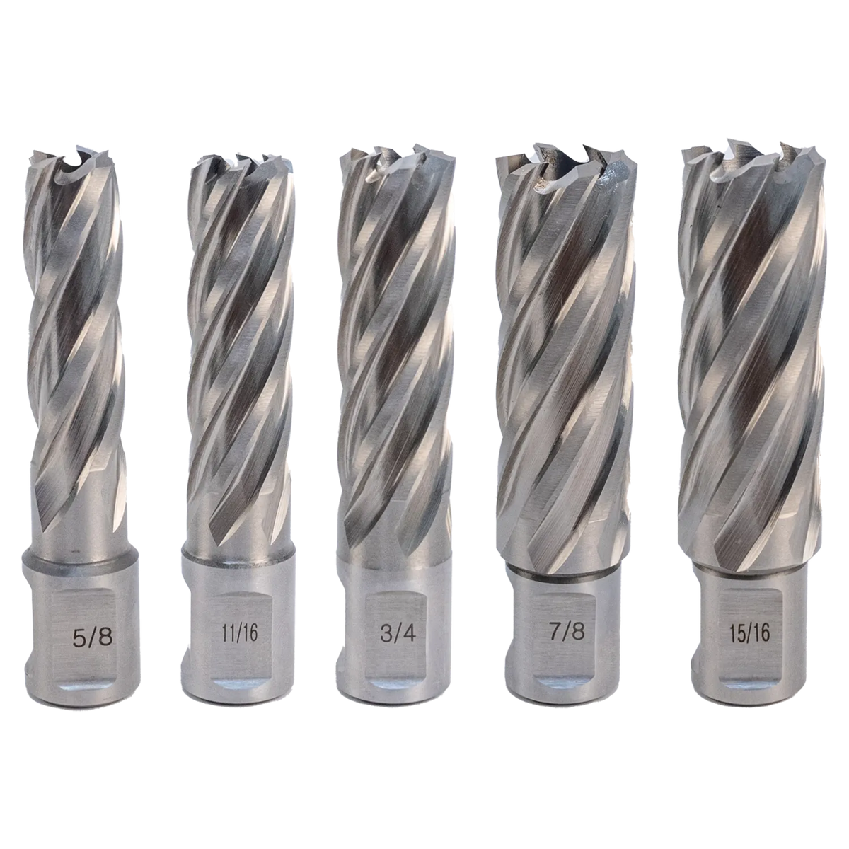 High Speed Steel Annular Cutters with Pilot Pin