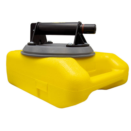 8" Industrial-Grade Plastic Hand Cup with Low-Marking Vacuum Pad for Flat Surfaces Wood's Powr-Grip