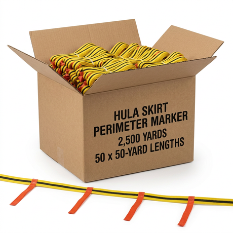 Hula Skirt Perimeter Marker - 2500 Yards Mutual Industries