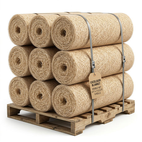 Excelsior Blanket - 9 Pieces 17687-4-201 Mutual Industries DOUBLE NET 4' X 112.5'