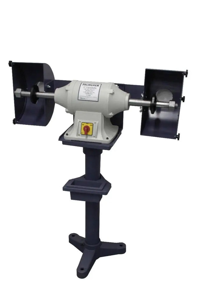 12” 2-Speed Dual Head Buffer/Polishing Lathe Palmgren