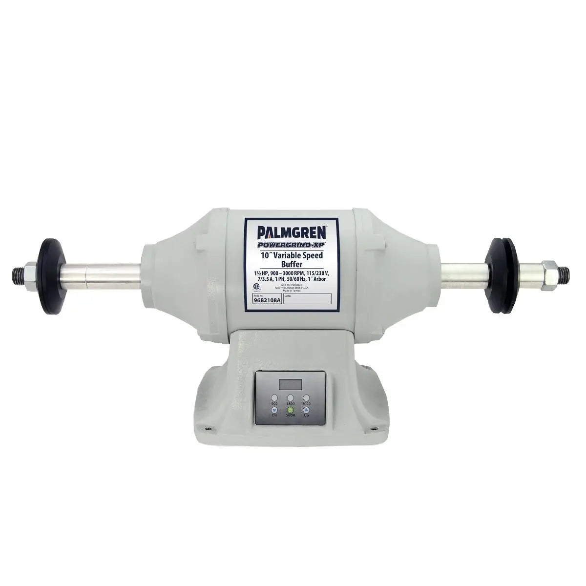 10" Variable Speed 1.5HP 115/240V Bench Buffer Palmgren