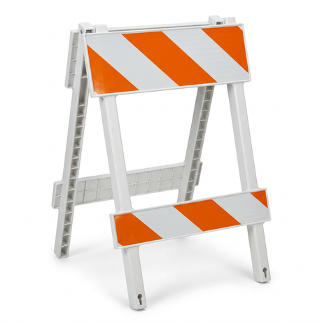 Barricade w/Reflective - Type II - Pallet of 50 Mutual Industries