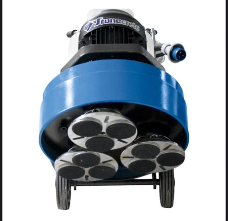Stonecrete Floor Grinder - 23", Two Heads, 7.5HP, 220V, Single Phase Diamond Tool Store