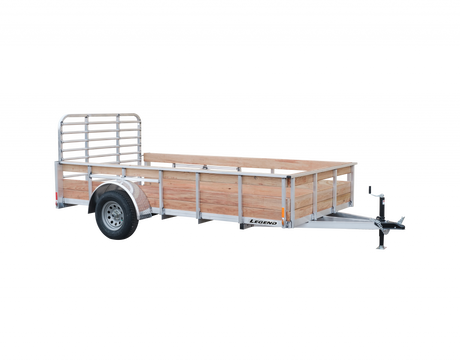 Aluminum High Side Aluminum Open Utility Trailer Legend Trailers