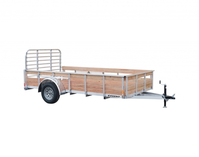 Aluminum High Side Aluminum Open Utility Trailer Legend Trailers