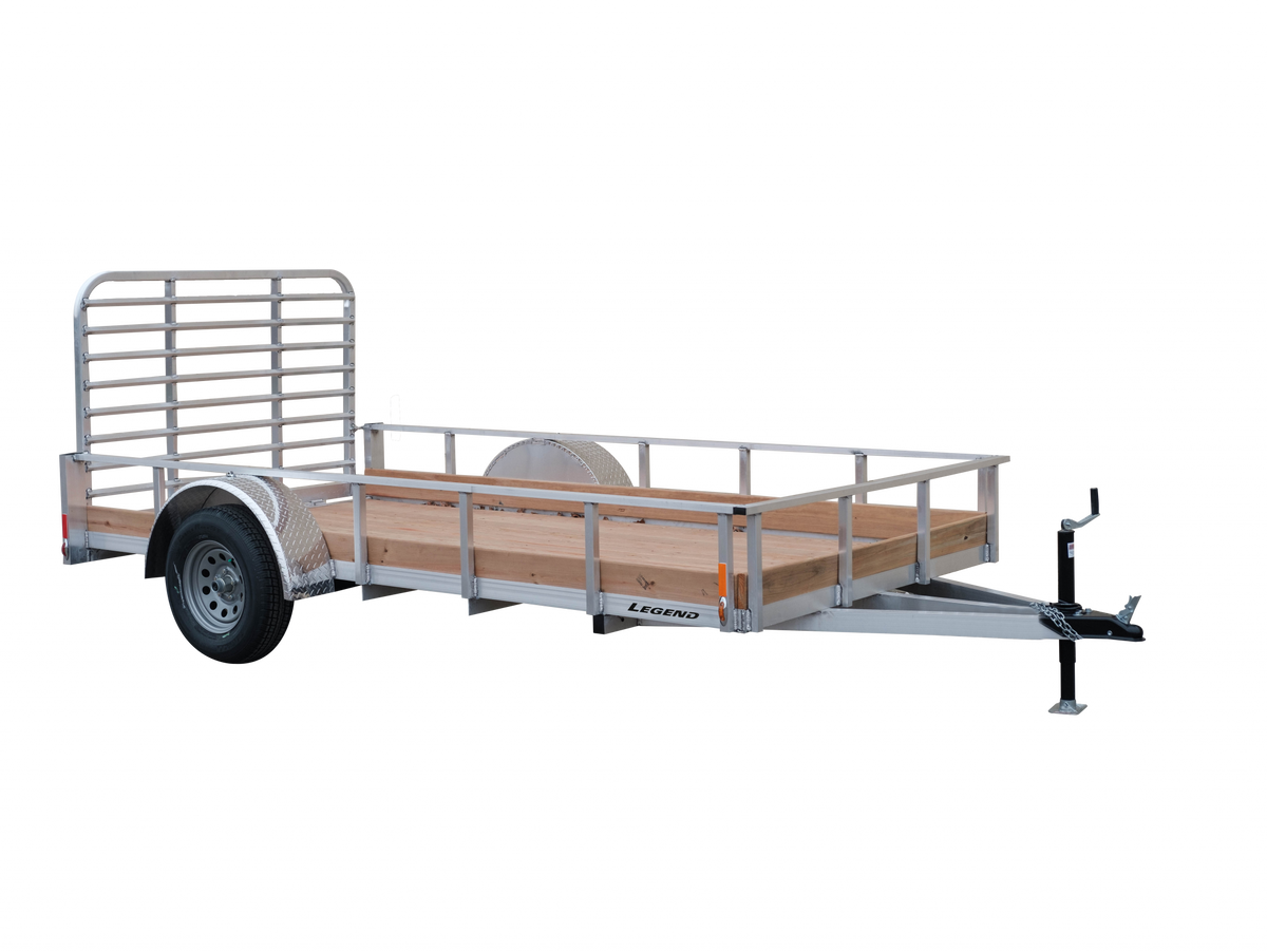 Aluminum Low Side Aluminum Open Utility Trailer Legend Trailers