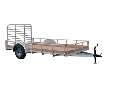 Aluminum Low Side Aluminum Open Utility Trailer Legend Trailers
