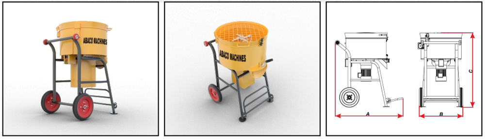 Abaco Mortar Mixer M2 Abaco Machines