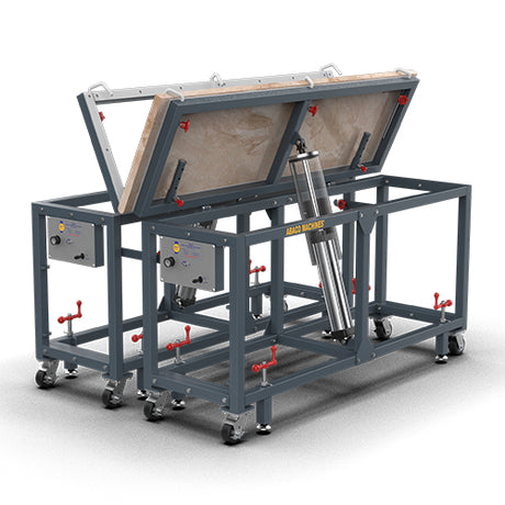 ABACO DUAL POLISHED FLIP TABLE Abaco Machines