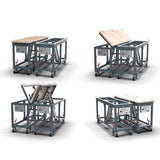 ABACO DUAL POLISHED FLIP TABLE Abaco Machines