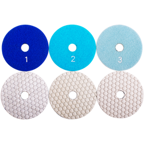 Premium Hybrid Polishing Pads 3 Step Set - ASHT Diamond Tool Store