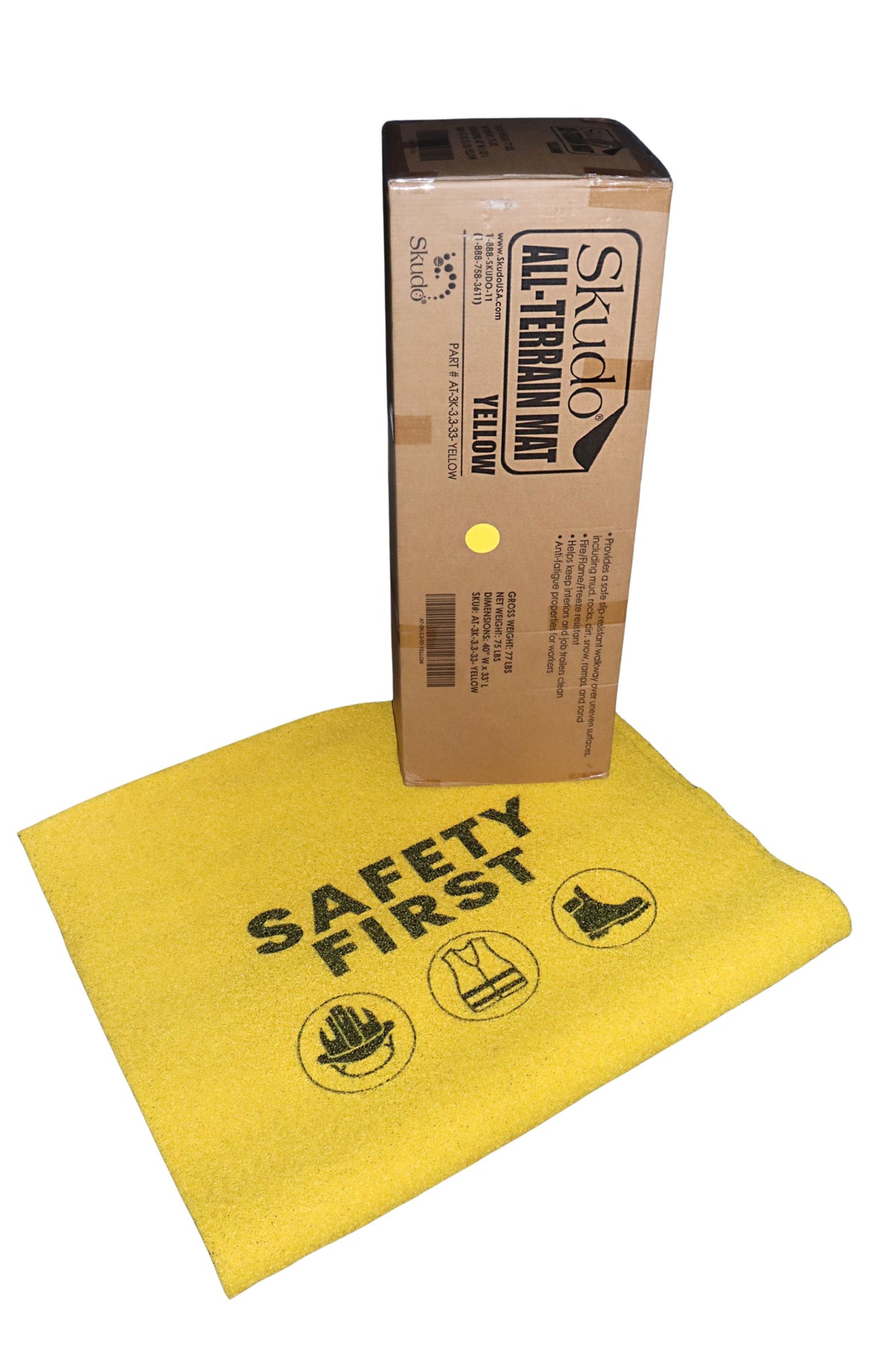 All-Terrain Mat AT-3KT-3.3-33-YELLOW-logo Skudo Yellow