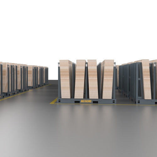 ABACO HEAVY-DUTY MULTI-MATERIAL CONTAINER BUNDLE RACK (9 In 1) Abaco Machines