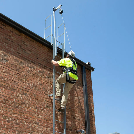 4'/6' Adjustable SRL Ladder Anchor System Safewaze
