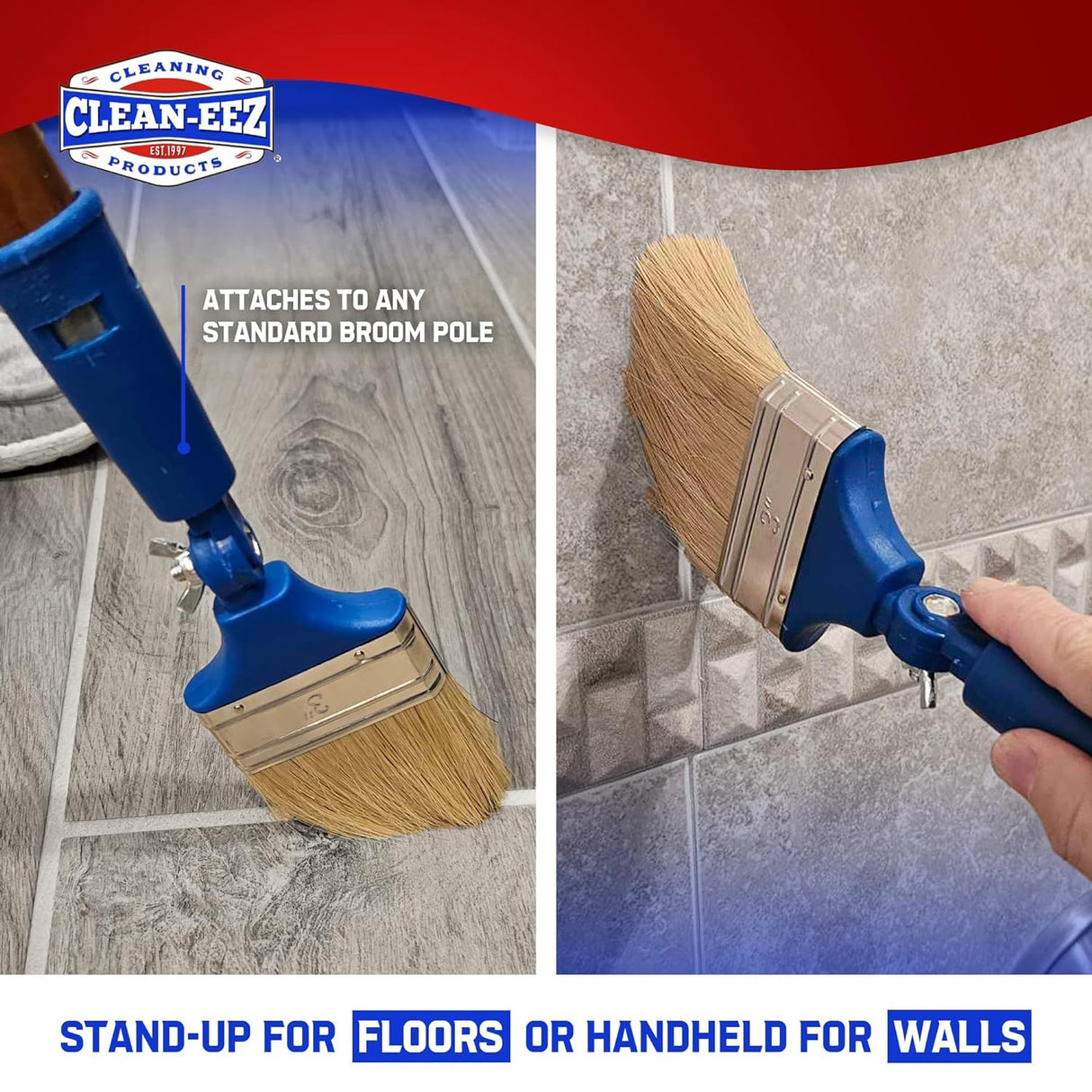 Grout & Stone Sealer + Stand-up Sealer Brush Clean-eez