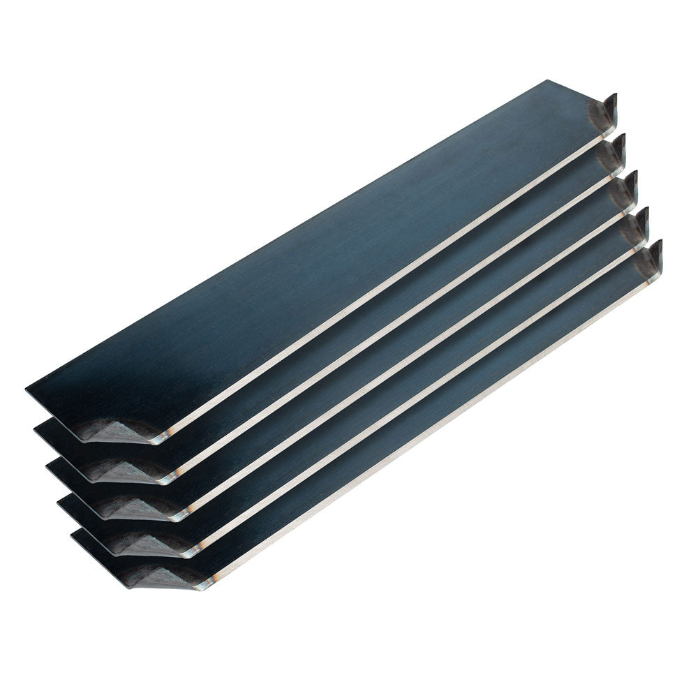 Carpet Blades – 5 Pack BLDC22-45 Workhorse 22" Blade Single Edge – Standard Blade 45º Corner