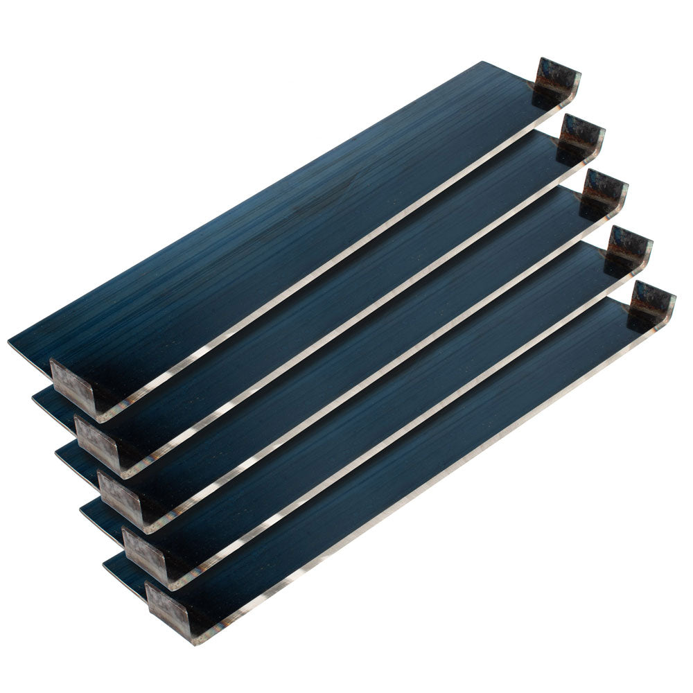 Carpet Blades – 5 Pack BLDC22HD-90 Workhorse 22" Blade Single Edge – Heavy Duty Blade 90º Std (1") Cutter