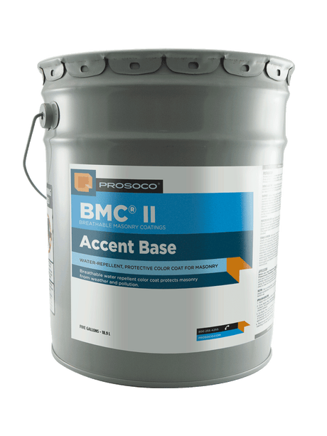 Accent Base Breathable Masonry Water Repellent Color Coating 43070-05GAL Prosoco 5 Gallon