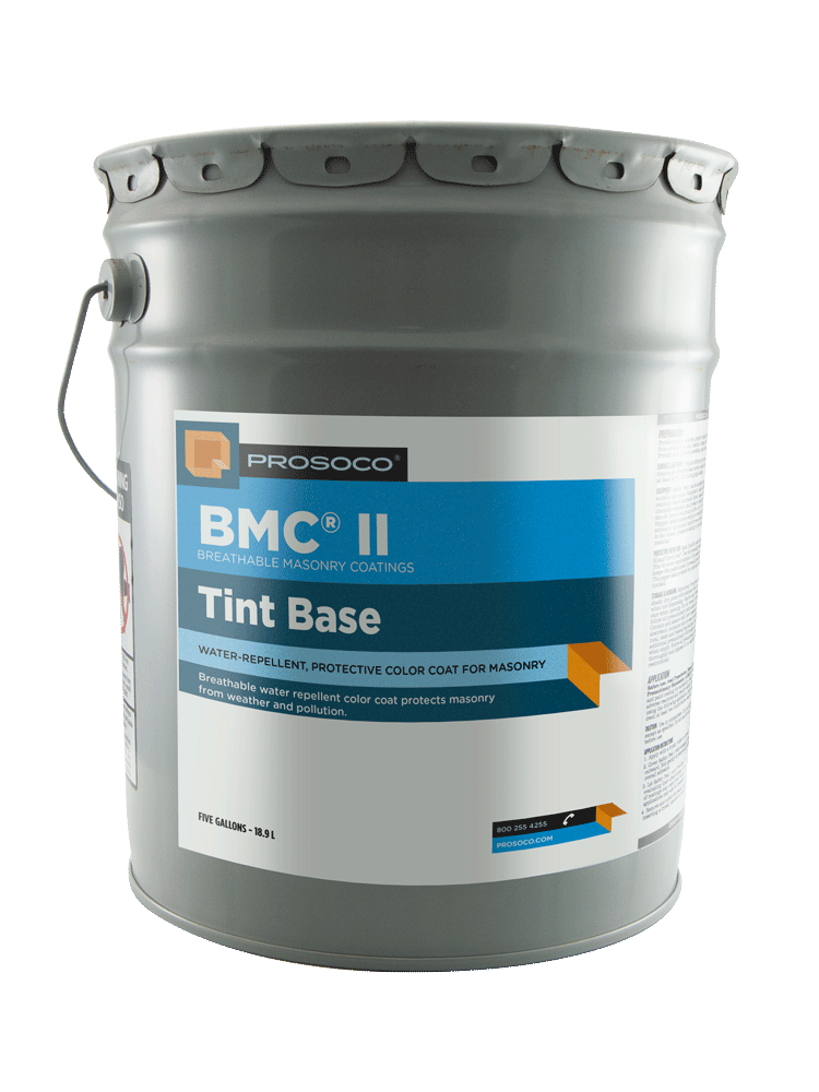 PROSOCO BMC II Tint Base - Water Repellent Color Coating 43072-05GAL Prosoco 5 Gallon