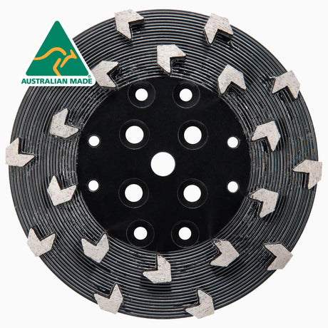 10” Grinding Plates - Arrow Segments BT250ABA10-20 Syntec Diamond Tools 20 Hard