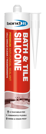 Bath & Tile Silicone - Case of 12 Bond It