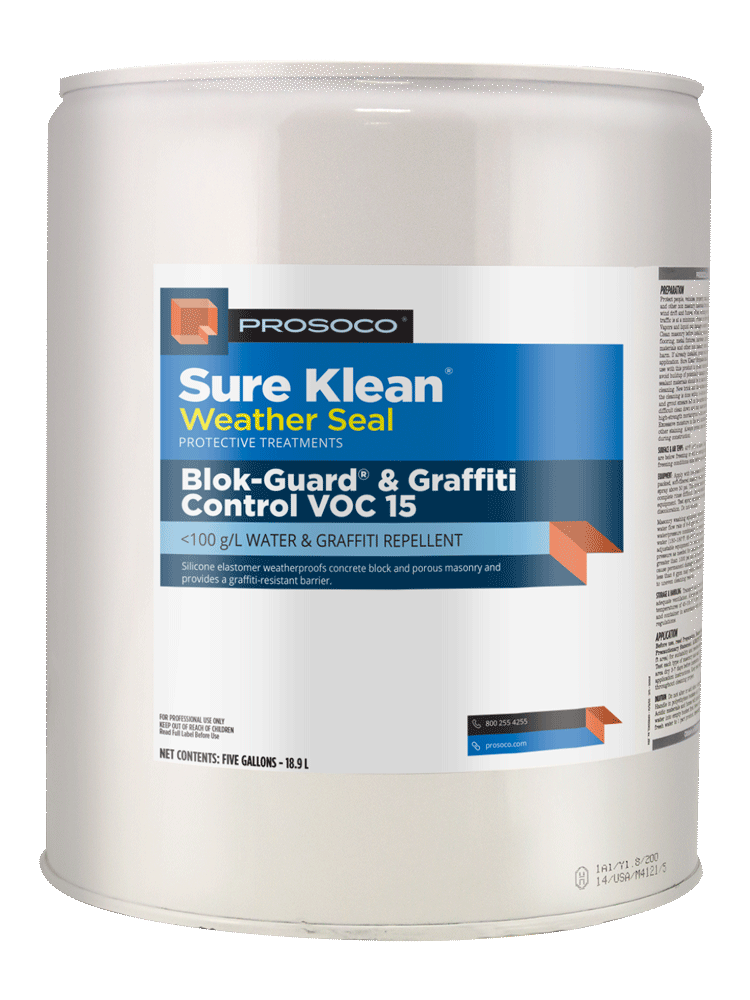 Blok-Guard & Graffiti Control VOC 15 Prosoco
