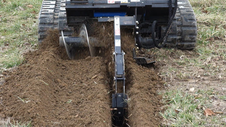 Blue Diamond Skid Steer Trencher - Heavy Duty Blue Diamond Attachments