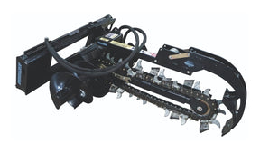 Blue Diamond Skid Steer Trencher - Heavy Duty Blue Diamond Attachments