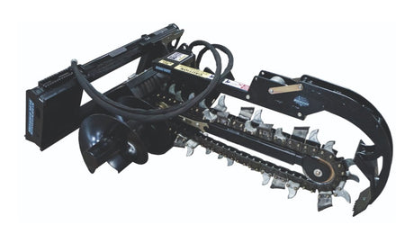 Blue Diamond Skid Steer Trencher - Heavy Duty Blue Diamond Attachments