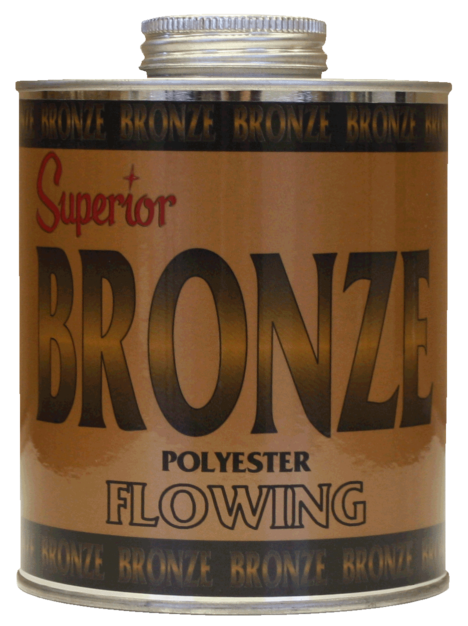 Superior Bronze Polyester Adhesive — Flowing 200-00750-11 Superior Stone Products Quart