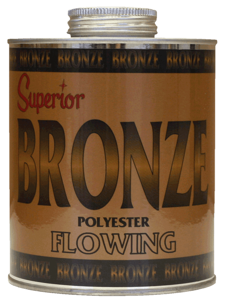 Superior Bronze Polyester Adhesive — Flowing 200-00750-11 Superior Stone Products Quart