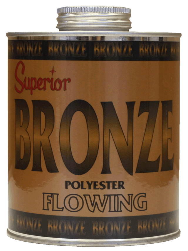 Superior Bronze Polyester Adhesive — Flowing 200-00750-11 Superior Stone Products Quart