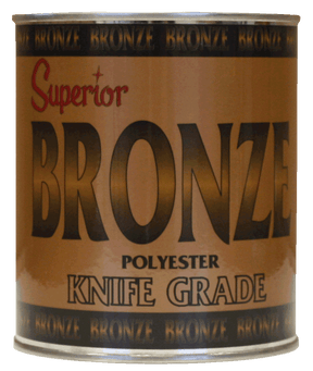 Superior Bronze Polyester Knife Grade Adhesive 200-00760-10 Superior Stone Products Quart