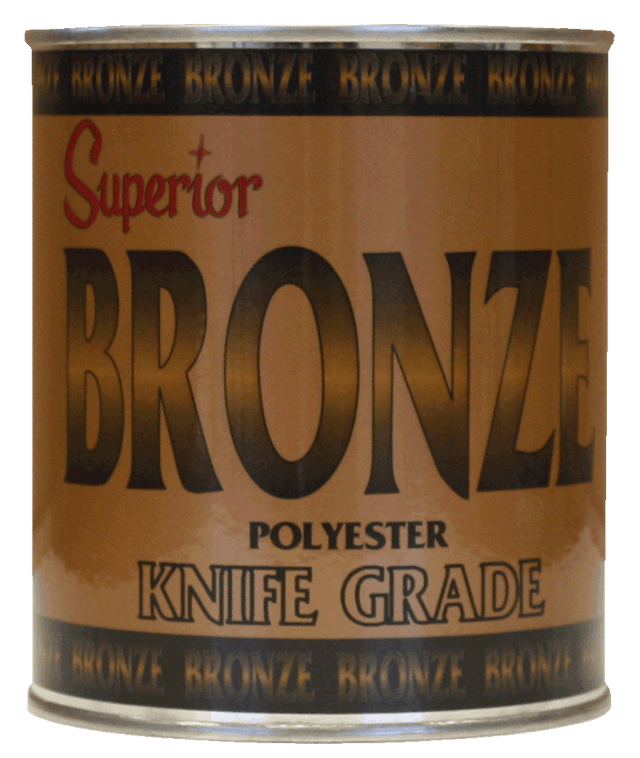 Superior Bronze Polyester Knife Grade Adhesive 200-00760-10 Superior Stone Products Quart