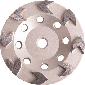 Standard Grinding Cup, Arrow Segment - CAR30P(2) Diamond Tool Store