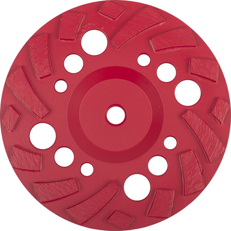 7 Inch Flat Grinding Cups, Staggered Segments Diamond Tool Store