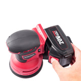 WorCraft 20V Cordless Random Orbital Sander Kit with 2.0Ah Battery Options & Charger