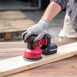 WorCraft 20V Cordless Random Orbital Sander Kit with 2.0Ah Battery Options & Charger